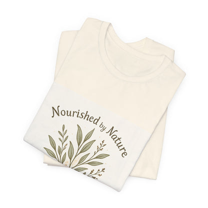 Botanical 'Nourished by Nature' Tee