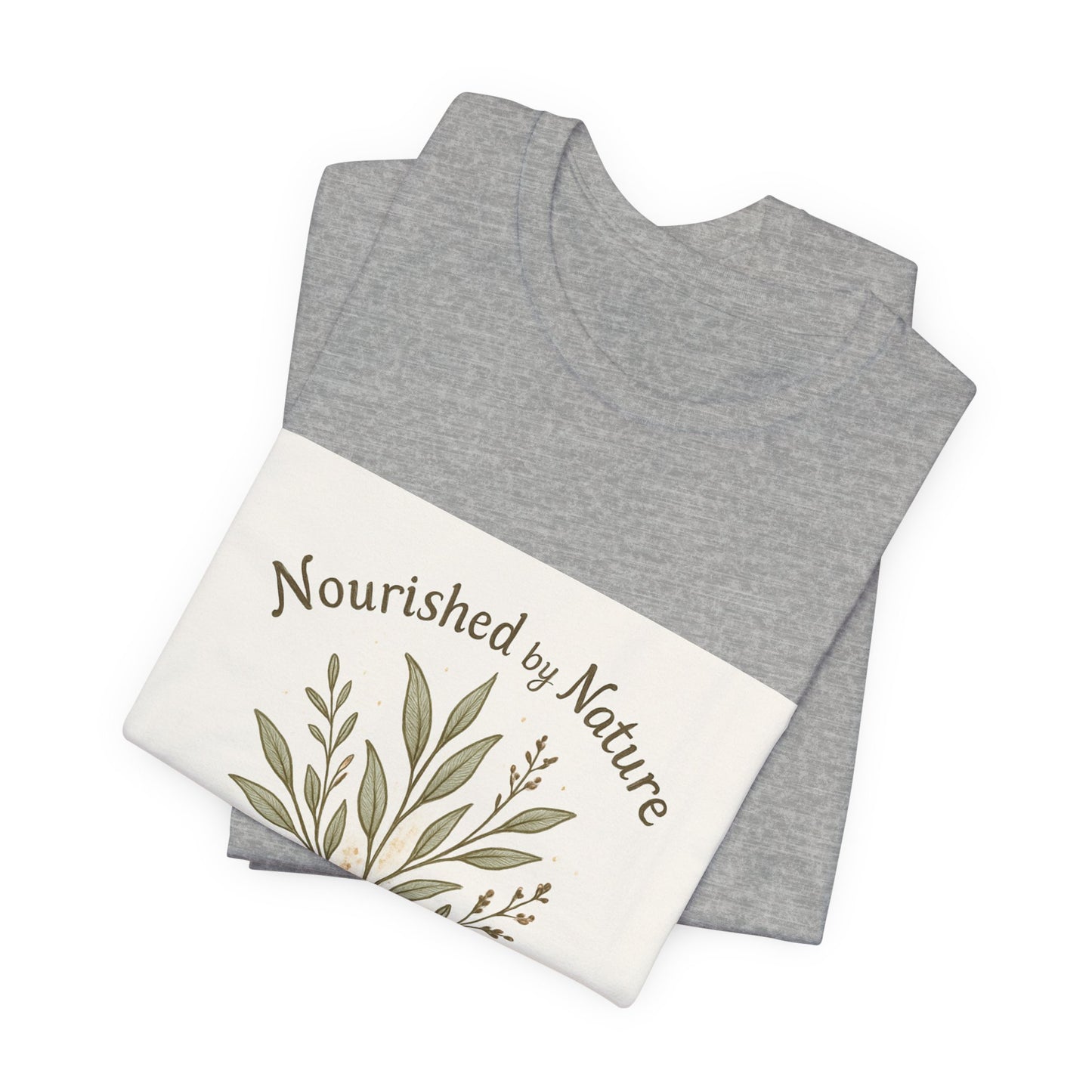 Botanical 'Nourished by Nature' Tee