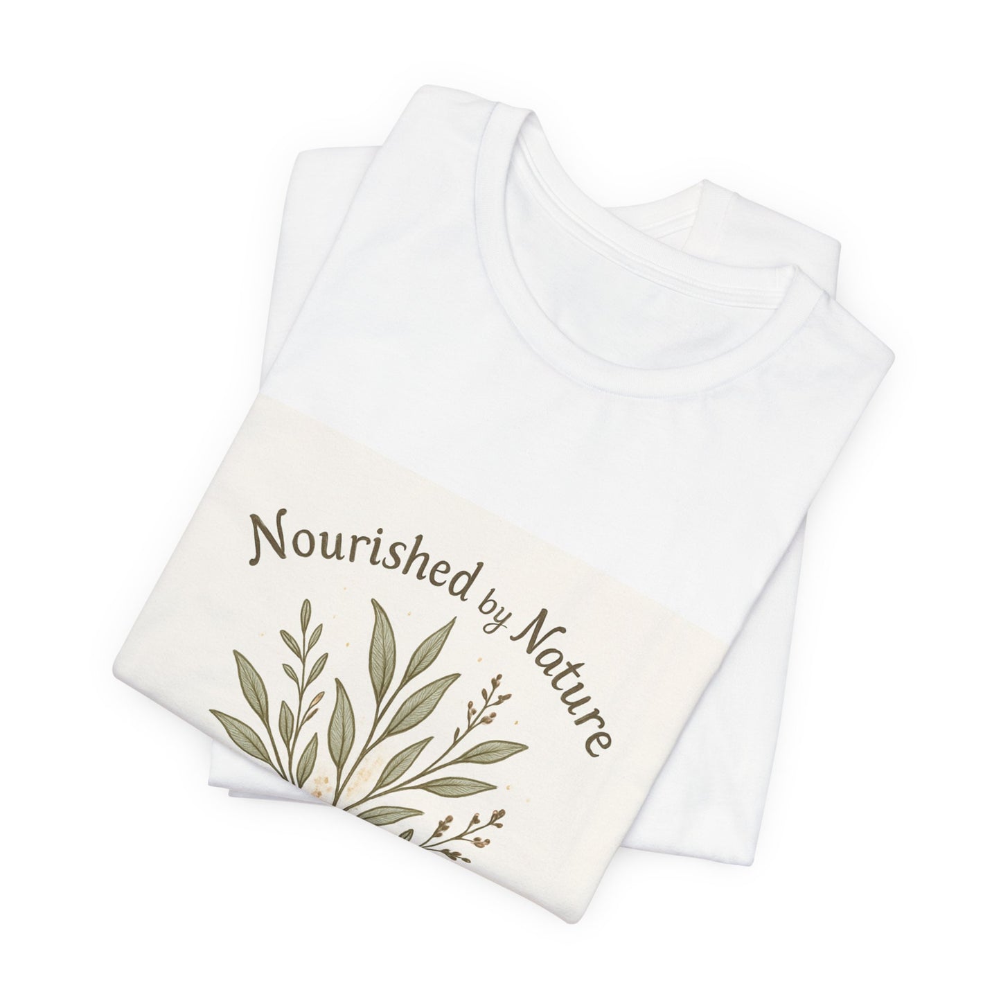 Botanical 'Nourished by Nature' Tee